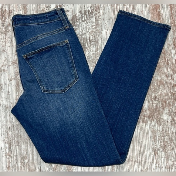 Women's High-Rise Slim Straight Fit Jeans - Universal Thread™ - Sz 00/24R - Picture 7 of 12